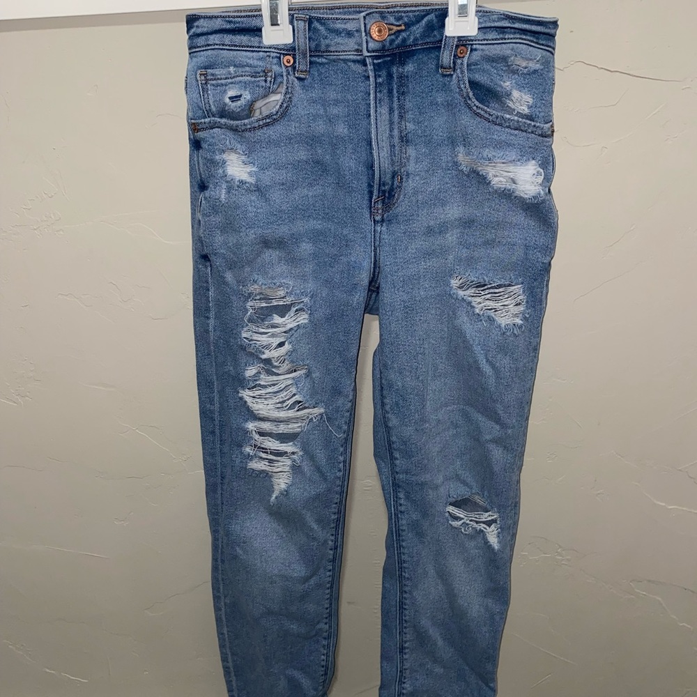 American Eagle Stretch Ripped Jeans